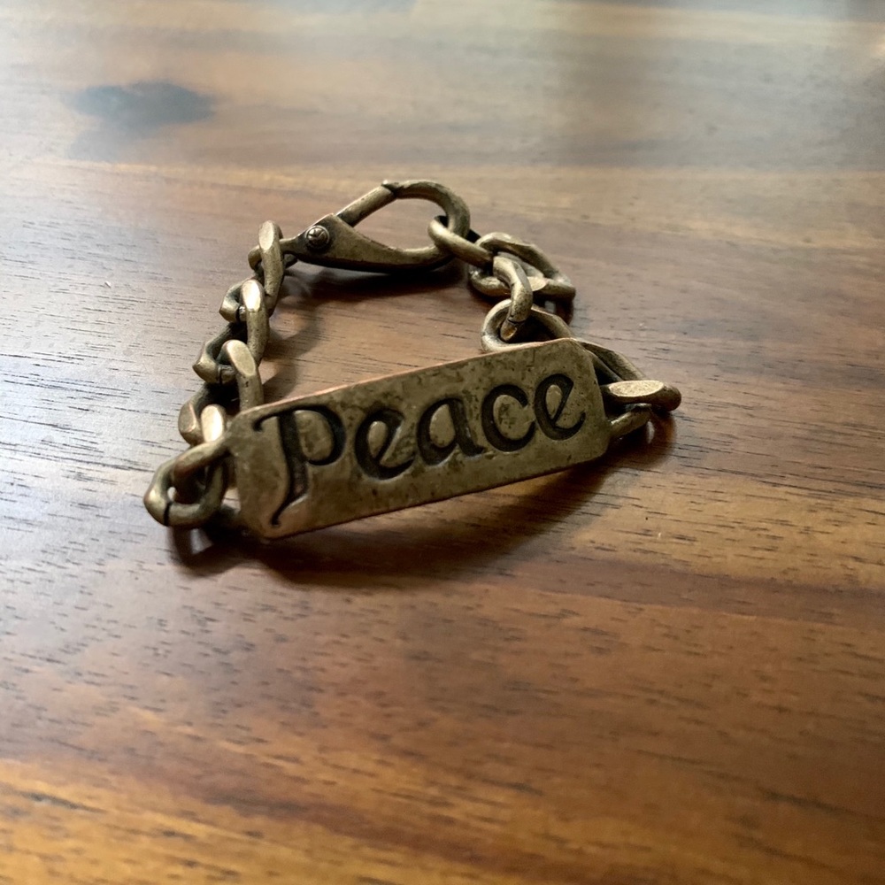 Lucky Brand Peace Bracelet